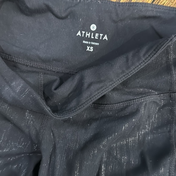 Athleta Shine Black Leggings - Picture 2 of 3